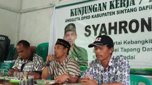 Syahroni Gelar Dialog bersama masyarakat Desa Sungai Tapang
