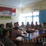 Polres sintang Relar Rapat lintas sektoral dalam rangak Penuntasan PETI Sintang
