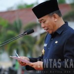pembacaan teks upacara Harsumpeda