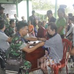 HUT JUang Kartika TNI AD, Korem Sintang Gelar Pengobatan Gratis