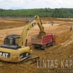 Proses Pembangunan Bandara tebelian air Port terus berlangsung