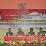 Pemerintah Kabupaten Sintang Sosialisasikan Perbub Tanah Kas Desa