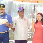 Sambutan Wakapolres Sintang, Amri Yudhi sekaligus membuka secara resmi Kejuaraan Daerah (Kejurda) Grasstrack Seri V Sintang Tahun 2017