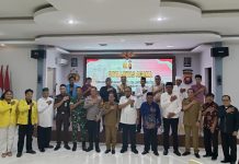 Wujud Empati Bangsa: Kapolres Sintang Pimpin Doa Bersama Lintas Agama untuk Korban Banjir Sumatera