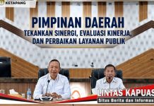 Bupati dan Wabup Ketapang Tekankan Sinergi dan Evaluasi Total Layanan Publik