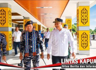Perkuat Pertahanan Maritim, Pemkab Ketapang Sambut Kunjungan Strategis Dankodaeral XII