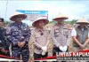 Dukung Swasembada Pangan, Polres Ketapang Lakukan Panen Jagung Kuartal II Secara Serentak