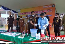 Kejari Ketapang Musnahkan Barang Bukti dari 83 Perkara Pidana Umum, Kasus Narkotika Mendominasi