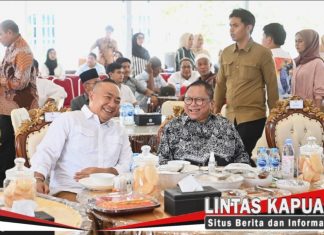 Penuh Haru, Bupati Ketapang Sambut Hangat Kunjungan Tokoh Nasional Oesman Sapta Odang