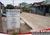 Tak Memenuhi Mutu, 5 Proyek Beton Pemeliharaan Jalan di Ketapang Dibongkar dan Dikerjakan Ulang