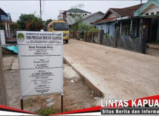 Tak Memenuhi Mutu, 5 Proyek Beton Pemeliharaan Jalan di Ketapang Dibongkar dan Dikerjakan Ulang