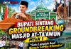 Bupati Sintang Groundbreaking Masjid At-Ta’awun MTsN 1: “Satu Langkah Awal Menuju Seribu Kilometer”