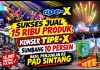 Sukses Jual 15 Ribu Produk, Konser Tipe-X Sumbang 10 Persen Hasil Penjualan ke PAD Sintang