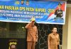 Bupati Sintang Pimpin Apel Gelar Pasukan Operasi Patuh Kapuas Tahun 2026