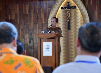 Bupati Sintang Hadiri Pembukaan Musyawarah Pastoral Keuskupan Sintang