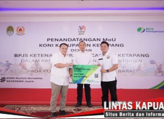 Bupati Ketapang Apresiasi Terobosan KONI, 700 Atlet Ketapang Kini Terlindungi BPJS Ketenagakerjaan